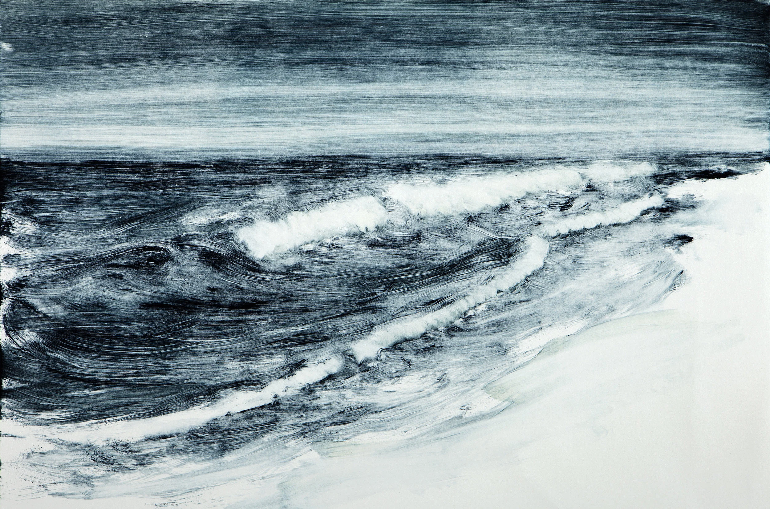 2014 - Sea Monotypes — Adam Leef